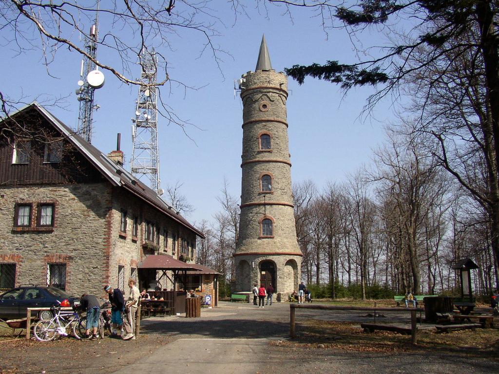 Chata Pod Tolstejnem Villa Jiřetín pod Jedlovou Exterior foto